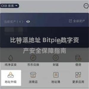 比特派地址 Bitpie数字资产安全保障指南