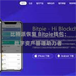 比特派恢复 Bitpie钱包：数字资产管理助力者