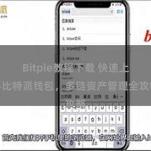 Bitpie教程下载 快速上手比特派钱包，多链资产管理全攻略