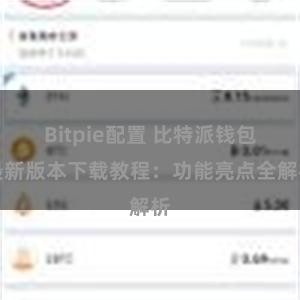 Bitpie配置 比特派钱包最新版本下载教程：功能亮点全解析