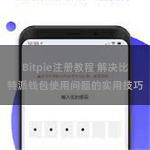 Bitpie注册教程 解决比特派钱包使用问题的实用技巧