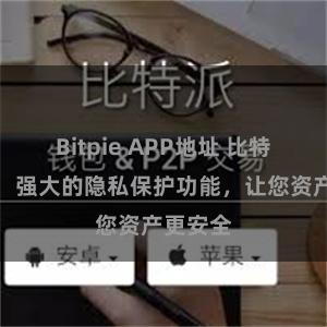 Bitpie APP地址 比特派钱包：强大的隐私保护功能，让您资产更安全