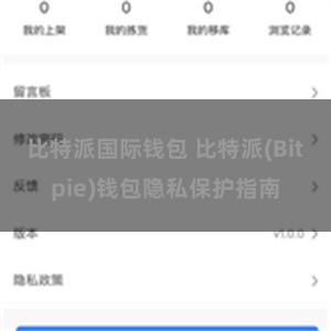 比特派国际钱包 比特派(Bitpie)钱包隐私保护指南