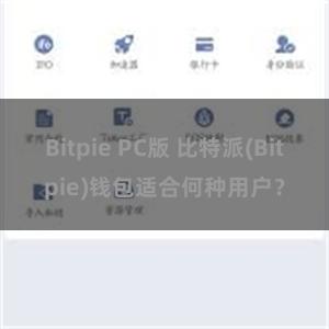 Bitpie PC版 比特派(Bitpie)钱包适合何种用户？