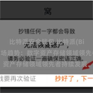 比特派安全钱包 比特派(Bitpie)钱包市场趋势：数字资产存储领域领先者持续发展。