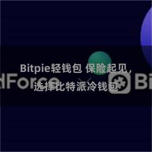 Bitpie轻钱包 保险起见，选择比特派冷钱包