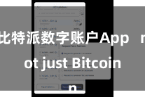 比特派数字账户App   not just Bitcoin