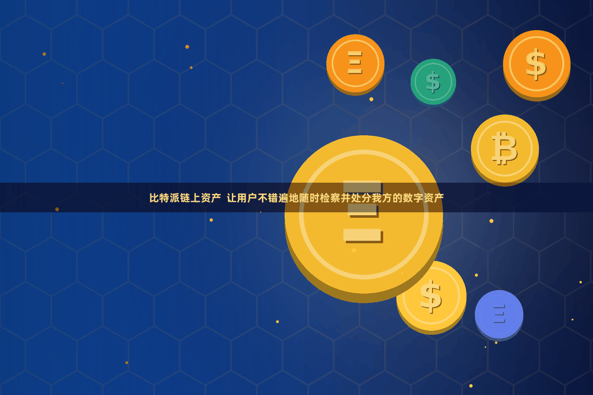 比特派链上资产  让用户不错遍地随时检察并处分我方的数字资产
